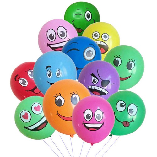 Luftballons lachgesichter - 12,