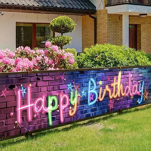 Partyzubehör buntes happy - buntes,