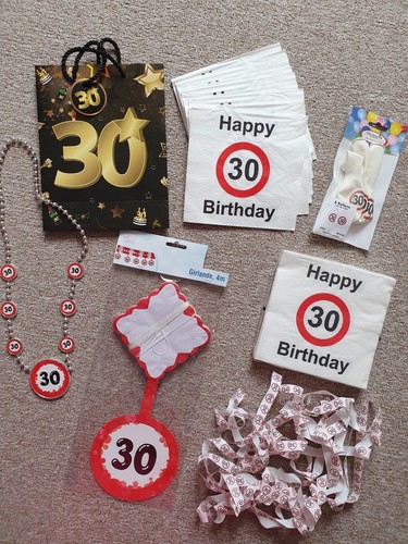 Geburtstag deko set - geburtstag,