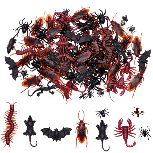 Halloween deko insekten set - deko, 40