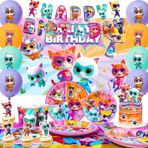 Super kitties party deko - super,