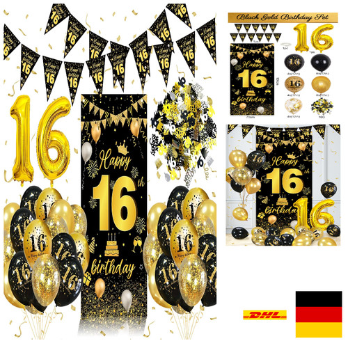 Geburtstag deko set - deko,