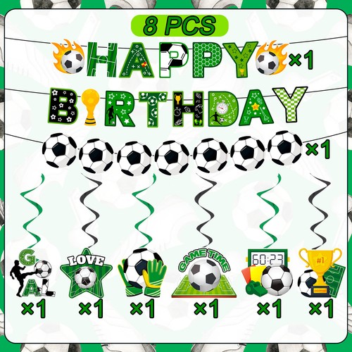 Fußball geburtstag deko - fußball,
