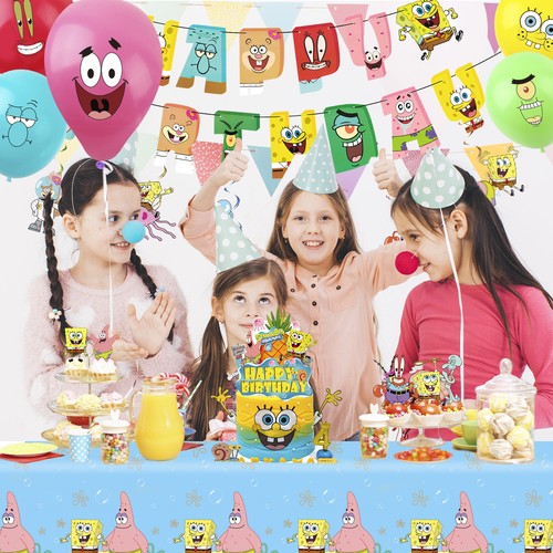 Spongebob geburtstags deko - spongebob,