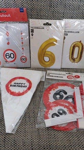 Let party geburtstag - 60.,