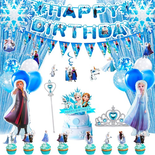 Frozen party zubehör - party,