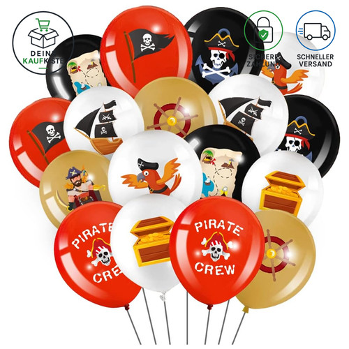 Luftballons piraten zoll - luftballons,
