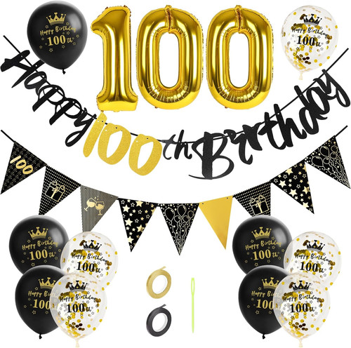 Deko zum 100 geburtstag - 100.,