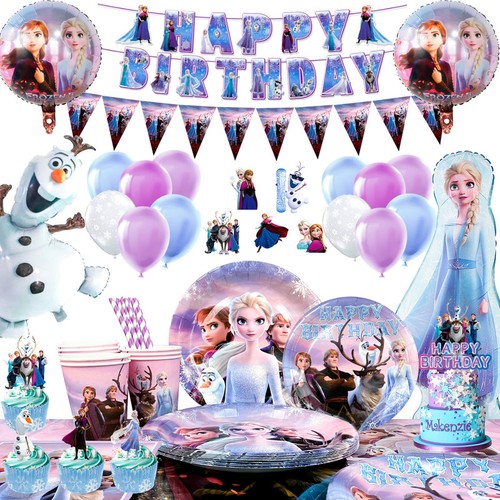 Frozen kinder party deko - frozen,