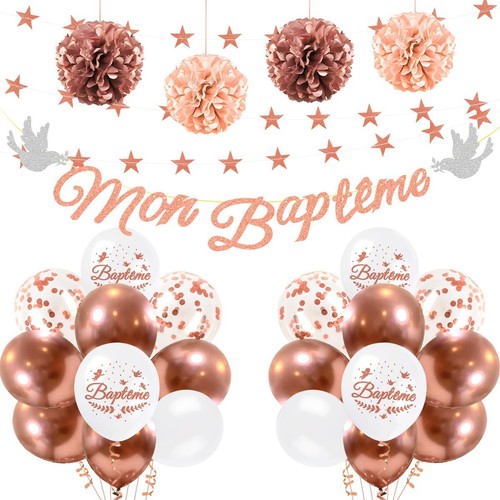 Partydeko roségold - partydeko, –