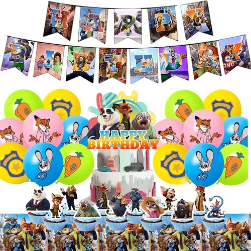 Zootopia geburtstag deko - zootopia,