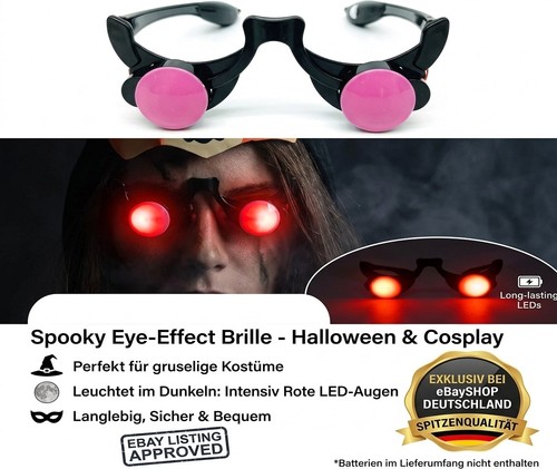 Halloween brille leuchtende - halloween,
