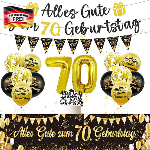 Geburtstagsdeko set für - set,