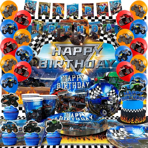Monster trucks geburtstags - monster,