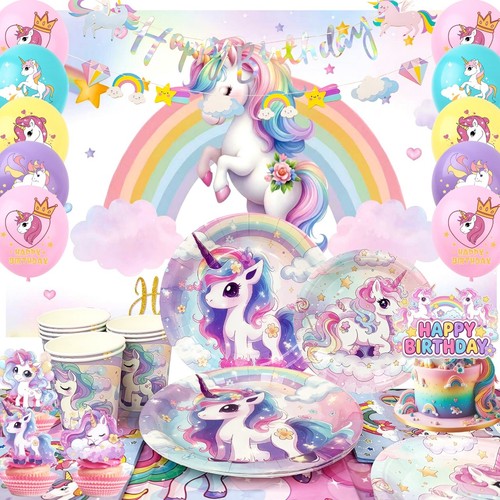 Unicorn party deko - unicorn,