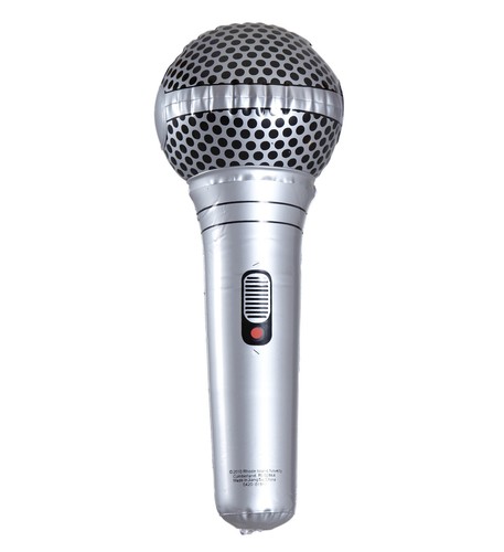 Aufblasbares mikrophon cm - aufblasbares,