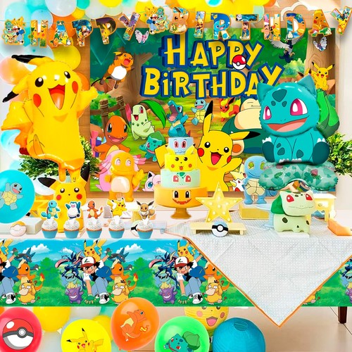 Pokemon geburtstag party deko - pokemon,