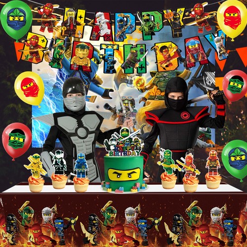 Ninja party zubehör - party, ninjago