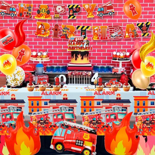 Feuerwehr kinder party - feuerwehr,